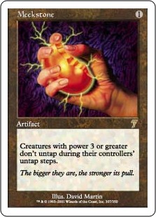 【ENG】《弱者の石/Meekstone》[7ED]
