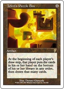 【ENG】《テフェリーの細工箱/Teferi's Puzzle Box》[7ED]