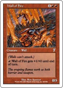 【ENG】《炎の壁/Wall of Fire》[7ED]