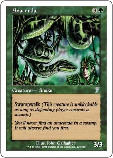 【ENG】【Foil】《アナコンダ/Anaconda》[7ED]