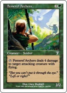 【ENG】《フェメレフの射手/Femeref Archers》[7ED]