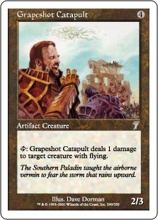 【ENG】【Foil】《ぶどう弾カタパルト/Grapeshot Catapult》[7ED]