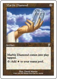 【ENG】【Foil】《乳白色のダイアモンド/Marble Diamond》[7ED]