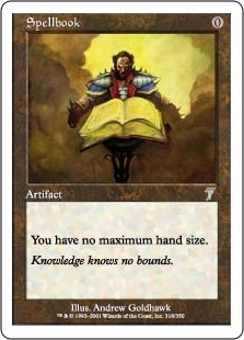 【ENG】【Foil】《呪文書/Spellbook》[7ED]