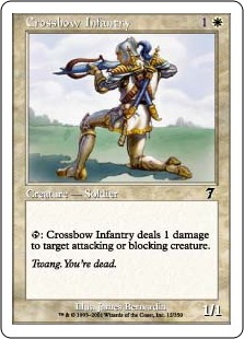 【ENG】【Foil】《弩弓歩兵/Crossbow Infantry》[7ED]