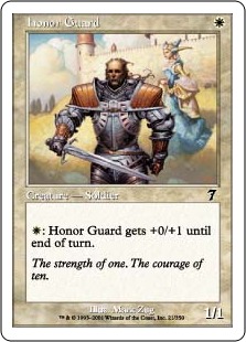 【ENG】【Foil】《儀仗兵/Honor Guard》[7ED]