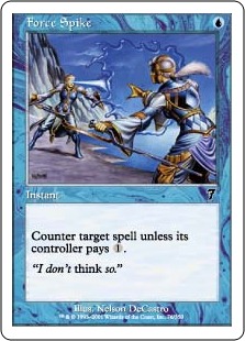 【ENG】【Foil】《魔力の乱れ/Force Spike》[7ED]