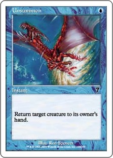 【ENG】【Foil】《送還/Unsummon》[7ED]