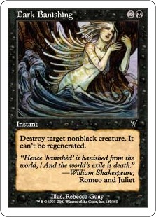 【ENG】【Foil】《闇への追放/Dark Banishing》[7ED]