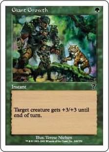 【ENG】【Foil】《巨大化/Giant Growth》[7ED]