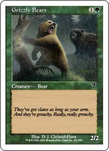 【ENG】【Foil】《灰色熊/Grizzly Bears》[7ED]