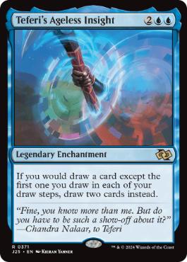 【ENG】《テフェリーの永遠の洞察/Teferi's Ageless Insight》[J25]