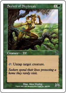 【ENG】【Foil】《天光を求める者/Seeker of Skybreak》[7ED]