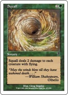 【ENG】【Foil】《突風/Squall》[7ED]