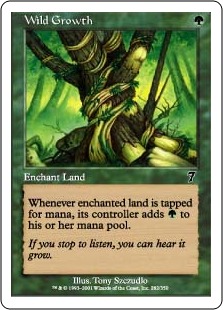 【ENG】【Foil】《繁茂/Wild Growth》[7ED]