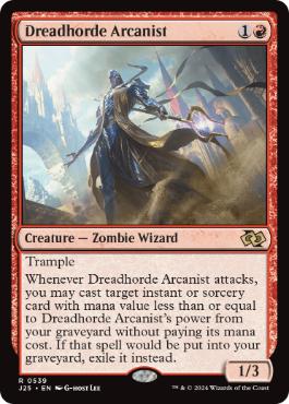【ENG】《戦慄衆の秘儀術師/Dreadhorde Arcanist》[J25]