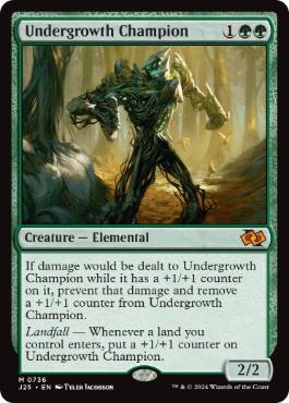 【ENG】《下生えの勇者/Undergrowth Champion》[J25]