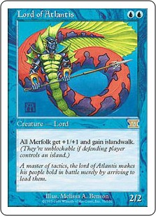 【ENG】《アトランティスの王/Lord of Atlantis》[6ED]