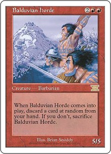 【ENG】《バルデュヴィアの大軍/Balduvian Horde》[6ED]