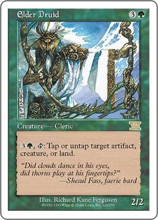 【ENG】《上座ドルイド/Elder Druid》[6ED]