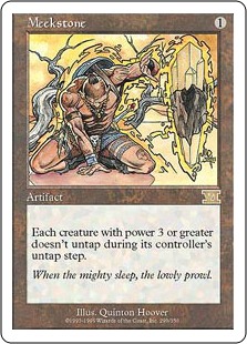 【ENG】《弱者の石/Meekstone》[6ED]