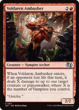 【ENG】《ヴォルダーレンの伏兵/Voldaren Ambusher》[J25]