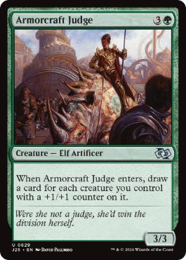 【ENG】《鎧作りの審判者/Armorcraft Judge》[J25]