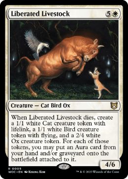 【ENG】《解放された家畜/Liberated Livestock》[WOC]