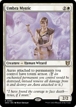 【ENG】《陰影の神秘家/Umbra Mystic》[WOC]