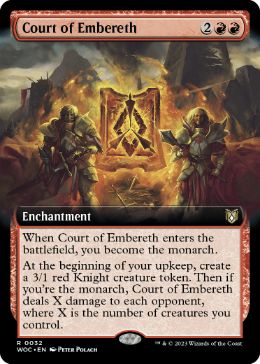 【ENG】■拡張アート■《エンバレスの宮廷/Court of Embereth》[WOC]