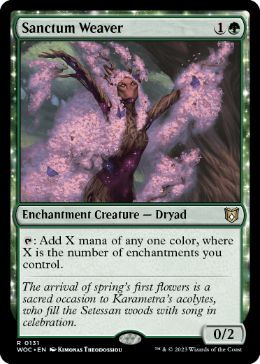 【ENG】《聖域の織り手/Sanctum Weaver》[WOC]