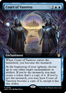 【ENG】【Foil】■拡張アート■《ヴァントレスの宮廷/Court of Vantress》[WOC]