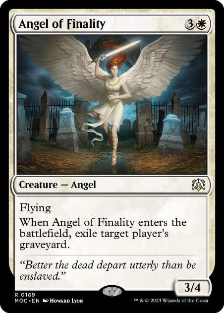 【ENG】《決断の天使/Angel of Finality》[MOC]