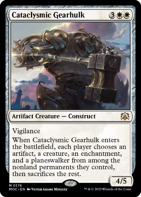 【ENG】《激変の機械巨人/Cataclysmic Gearhulk》[MOC]