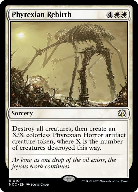 【ENG】《ファイレクシアの再誕/Phyrexian Rebirth》[MOC]