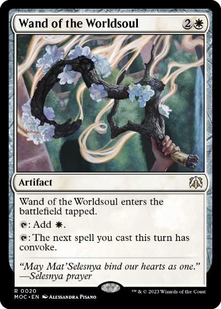 【ENG】《世界魂の杖/Wand of the Worldsoul》[MOC]