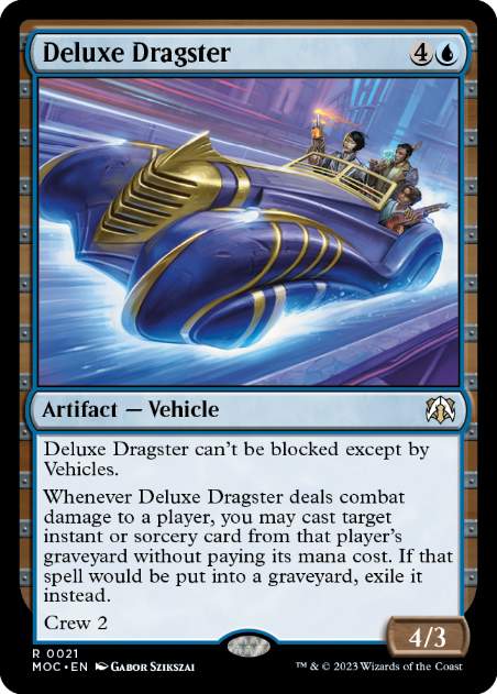 【ENG】《高級競走車/Deluxe Dragster》[MOC]