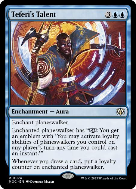【ENG】《テフェリーの才能/Teferi's Talent》[MOC]