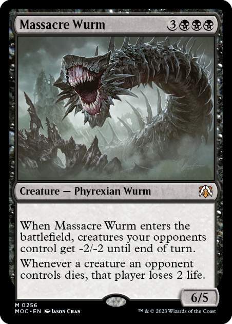 【ENG】《虐殺のワーム/Massacre Wurm》[MOC]