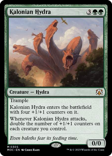 【ENG】《カロニアのハイドラ/Kalonian Hydra》[MOC]