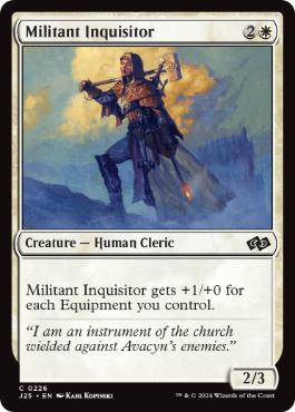 【ENG】《戦闘的な審問官/Militant Inquisitor》[J25]