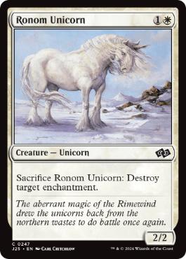【ENG】《ロノムの一角獣/Ronom Unicorn》[J25]