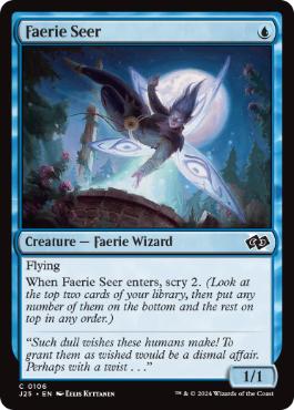 【ENG】《フェアリーの予見者/Faerie Seer》[J25]