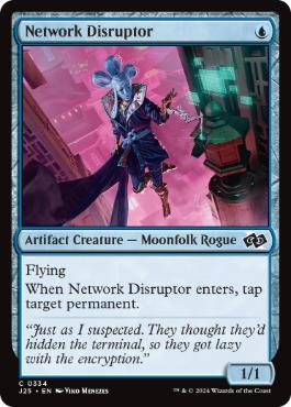 【ENG】《ネットワークの攪乱者/Network Disruptor》[J25]