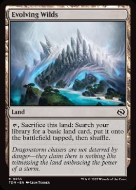 【ENG】【Foil】《進化する未開地/Evolving Wilds》[TDM]