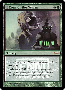 【ENG】【Foil】《ワームの咆哮/Roar of the Wurm》[FNM]