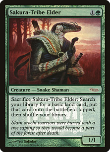 【ENG】【Foil】《桜族の長老/Sakura-Tribe Elder》[FNM]