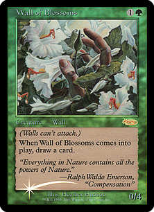 【ENG】【Foil】《花の壁/Wall of Blossoms》[FNM]