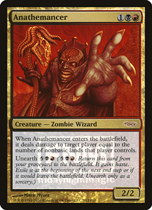 【ENG】【Foil】《呪詛術士/Anathemancer》[FNM]