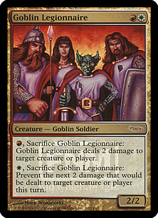 【ENG】【Foil】《ゴブリンの軍団兵/Goblin Legionnaire》[FNM]